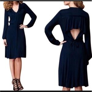 BCBGMaxAzria Kathleen Open Back Dress